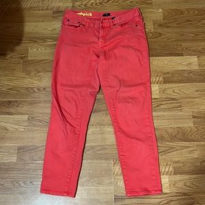 J. Crew capris pants size 27
